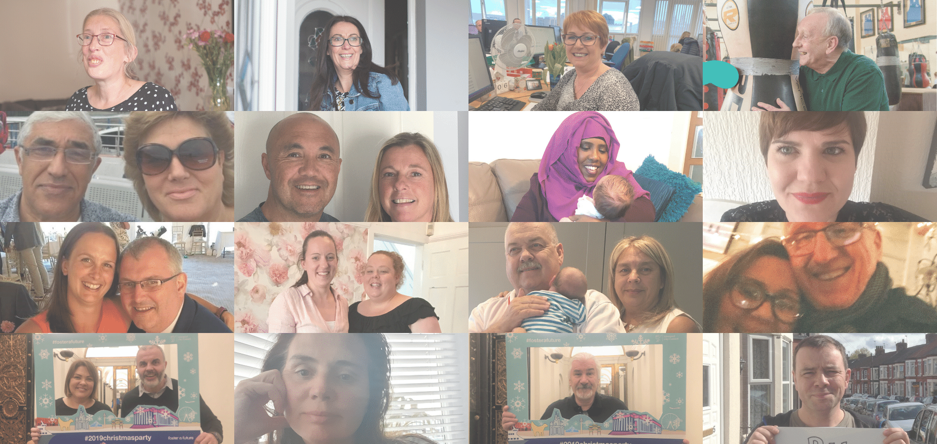 Collage of Liverpool Foster Carers